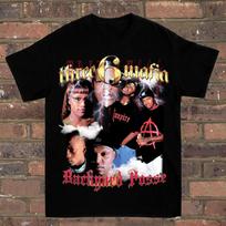 Three 6 Mafia Rap Collage T-shirt Black Short Sleeve All sizes S-5Xl Unisex T-Shirt S