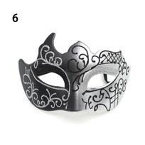 Šventės kaukė-maskaradui Džentelmeno kaukė išleistuvėms Blizgi kaukė Cosplay šventei Šokio kaukė Maskaradas 8