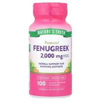 Nature's Truth Fenugreek 2000mg Capsules, 100 Count 100 pcs - 1 ea