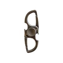 Zinc Alloy Keychain Fidget Spinner Heavy Duty EDC Gadget Bottle Opener 3-in-1 Multi-Functional Tool juoda