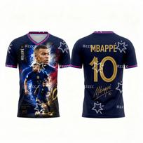 Kylian MBAPPÉ Gerbėjų Atminimo Leidimas Nr.10 Futbolo Marškinėliai Vasaros Sportinis Vyriškas T-shirt Vaikų Drabužiai Dviračių Marškinėliai L gray