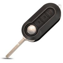 Jingyuqin S 2/3Btn Remote Car Key Shell Case For Fiat 500 Panda Punto Bravo Ducato Peugeot Boxer Citroen Jumper Auto (as the picture,for Lancia)