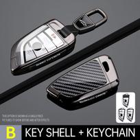 Zinc Alloy Car Key Case For Bmw X1 X3 X4 X5 F15 X6 F16 G30 7 Series G11 F48 F39 520 525 F30 118I 218I 320I Keychain Accessories