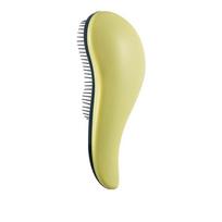 TT Hair Comb Scalp Massage Comb Anti-static Colorful Hair Brush Magic Handle Comb  Children/Women m geltona
