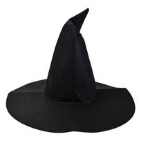 Witch Hat Costume Party Accessory Halloween Wizard Hat Cosplay Prop Novelty Pointed Hat for Adults and Kids Suitable for Various Events One Size juoda