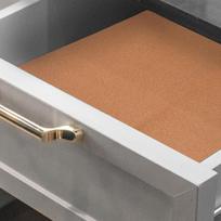 Cork Drawer Liner 2 Sheets High Density Shelf Liner For Kitchen Bathroom Cabinet Organizer Non-Slip Cork Mat 40X30X0.1CM