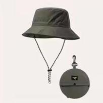 1/2/3PCS Quick Drying Fisherman Caps Women Men Summer Outdoor Beach Panama Hats Camping Hiking Foldable Bob Bucket Sunhats armijos žalia spalva