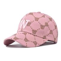 Women's full-letter printed baseball cap with 3D letter embroidery and adjustable design, suitable for daily street wear. One Size