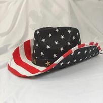 Summer Classic American Flag Cowboy Hats For Men Wide Brim Usa Cowgirl Chapeau Homme Cap Usa Flag Straw Cowboy Hat Dropshipping black