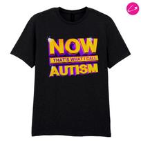 Now That's What I Call Autism Funny Parody Black T-Shirt S