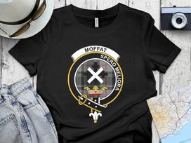 Clan Moffat Crest Tartan T-Shirt & Sweatshirt S