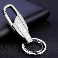 RRPM6 Suitable for Kia Sportage Ceed Picanto Rio ProCeed Niro 5 3 4 K7 K5 K8 K3 Ray K9 Metal Leather Keychain Motorcycle Accessories