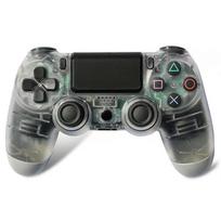 Wireless Controller for PS4, Bluetooth Gamepad with Dual Vibration, Ergonomic Design, Compatible with PC