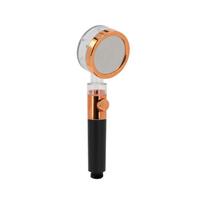 Homedec Modern Black Stainless Steel Handheld Shower Head with PP Filter and Easy Installation for Bathroom Use (as the picture,ABS Plastic)