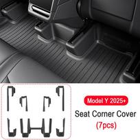 For Tesla Model Y Juniper/Launch 2025 2026 Under Seat Corner Anti-kick Protector Front Seat Slide Rails Guard Car Accessories