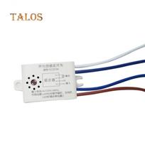 220 V automatinis įjungimas/išjungimas balso/garso ir šviesos valdymo jutiklio detektorius LED lempos jungiklio elektronika