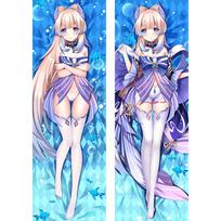 Anime Genshin Impact Sangonomiya Kokomi Dakimakura Apkabinantis kūno pagalvės užvalkalas Japoniškas pagalvės užvalkalas pagalvėlė patalynė Kalėdinės dovanos 120x40 cm