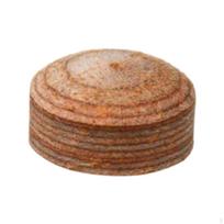 Biliardo lazdelės antgalis Snukerio lazda Minkšti biliardo antgaliai žaidimui 3Pcs 13mm brown
