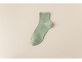 Men's Cotton Waist-Shaping Mesh Socks - Breathable, Sweat-Absorbent, Odor-Resistant, Short Tube, Boneless, for Spring & Autumn Sports One Size žalsvai mėlyna