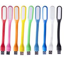 2 vnt. Mini nešiojama USB knygos lemputė Skaitymo lemputė 5V 1.2W Super ryški LED lemputė maitinimo blokui, PC, nešiojamam kompiuteriui, planšetiniam kompiuteriui juoda