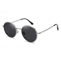 Steampunk Round Sunglasses With Prescription Women Men Uv400 Anti-Glare Myopia Sun Glasses Power 0 -0.5 -0.75 To -6.0 0
