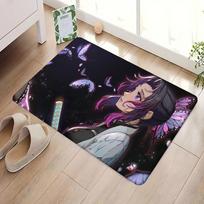 Kochou Anime Shinobu Kambarys Kilimai Retro Kelių pasirinkimų Svetainė Virtuvė Kilimas Neslystantis Pasveikinimo kilimėlis 50x80 cm