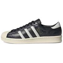 adidas Superstar Vintage Core Black Cream Unisex Sneakers Core-White Cream-White JR1642 41⅓