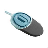 Bed Pan Bedridden Urinal with Lid Anti Odor Cover Easy to Clean Lightweight Padding for blue