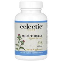 Eclectic Herb, Freeze-Dried Milk Thistle, 2,400 mg, 120 Veggie Capsules (600 mg per capsule)