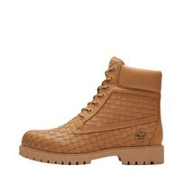 Timberland 6 Inch Premium Boot Woven Medium Beige Full Grain Men Boots Brown TB0A6FD6EN21 40