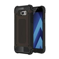 For Galaxy A5  / A520 Tough Armor TPU + PC Phone Case juoda