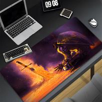 dark souls Kilimėlis pelės XXL Žaidėjo Žaidimų PC Kompiuterio Otaku Užrakinantis Kraštas DIY Pritaikyta Nuotrauka Nešiojamojo Kompiuterio Nešiojamojo Kompiuterio Stalo Kilimėlis 600x300x2mm
