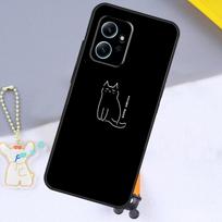 Minimalist Cats Case For Xiaomi Redmi Note 13 14 9 10 11 12 15 Pro Plus Cover For Redmi 13C 15 C 12C 14C 10C Redmi Note 13 Pro 4G