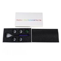 XDA Height Mechanical Keyboard Color Aluminum Alloy Metal Keycap Electroplating Oxidation Keycap Metal Wire Puller