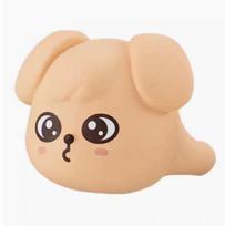 Stray Kids gerbėjų susitikimas 2024 SKZ ŽAISLŲ PASAULIS SKZOO x WANDAI Kpop žaislas SKZ puppyM beige