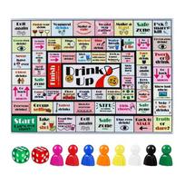 Tipsy-Land Drinking Board Game Funny Interactive Party Board Game for Adults 1pcs