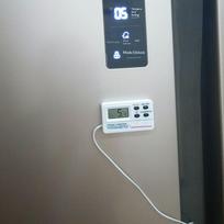 Skaitmeninis temperatūros matuoklis namams, restoranui, barui, šaldytuvo temperatūrai, šaldiklio/šaldytuvo temperatūrai