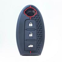 Silicone For Nissan Qashqai X-Trail T32 T31 Juke J10 J11 Kicks Tiida Pathfinder Note For Infiniti Car Key Case Cover Shell Fob