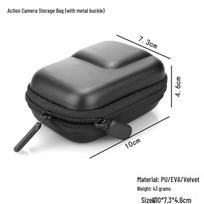 DJI Action Pro/Insta360/GoPro Sports Camera Storage Bag for Accessories