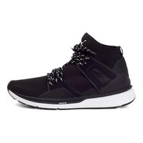PUMA B.O.G Limitless Hi Round Toe Lace-up Mesh Synthetic Leather Cushioned Breathable Support High-top Running Shoes Men Black White 363126-01 39