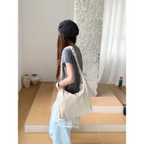 Early spring new dopamine messenger canvas bag bright star pleated shoulder bag large capacity commuter cloth bag