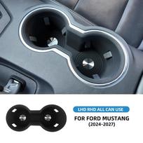 For Ford Mustang S650 GT Dark Horse EcoBoost 2024 2025 2026 2027 Car Central Cup Holder Silicone Non-Slip Center Control Storage juoda