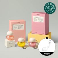 Plaktas sultingas plaukų kvepalų rinkinys 15ml (+Raktų pakabukas) (3 Parinktys) Peach Pear