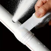 White Silicone Tape for Quick Setting, Waterproof Sealing of Kitchen and Drain Pipes 2.5cm * 1m