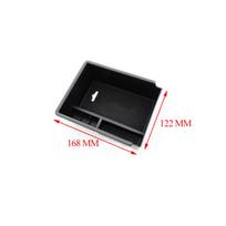 For Mitsubishi Outlander 2019-2025 ABS Armrest Storage Box Organizer Central Bracket Container Tray Car Accessories