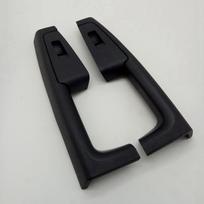 Portable 2PCS For Skoda Superb 2007-2014 Door Handlerear Left And Right Door Armrest Box Inner Handle Frame The Lifter Switch Bo juoda