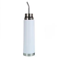 NAUJAS savarankiškai geriamas yerba matės buteliukas Nerūdijančio plieno įmontuota šiaudelio termosinė puodelio 500ml/750ml 2-in-1 vakuuminė puodelio unisex 500ML balta