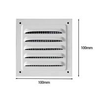 Aluminum Alloy Air Vent Grille Air System Net Cover Screen Heating Cooling Vents Plate Window Square Vent 200*300mm/200*400mm