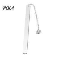 Stainless Steel Bookmark with Tassel, Slim Metal Page Marker for Teachers, High-quality Polished Book Mark Students, Reading Gift Lovers F white