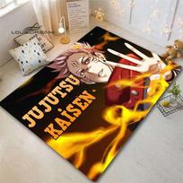 Kilimas Svetainė Jujutsu Kaisen Namų Dekoras Kilimas Žaidimų Kilimėliai Dekoras Miegamojo Kilimai Vaikų Žaidimų Zonos Kilimai Valgomojo Stalo Kilimėlis 40x60cm 16x24 inch brown